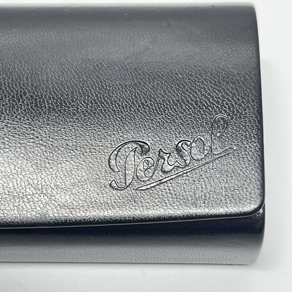 Persol Eyeglasses Sunglasses Faux Leather Black Protective Hard‎ Case Box main image 7